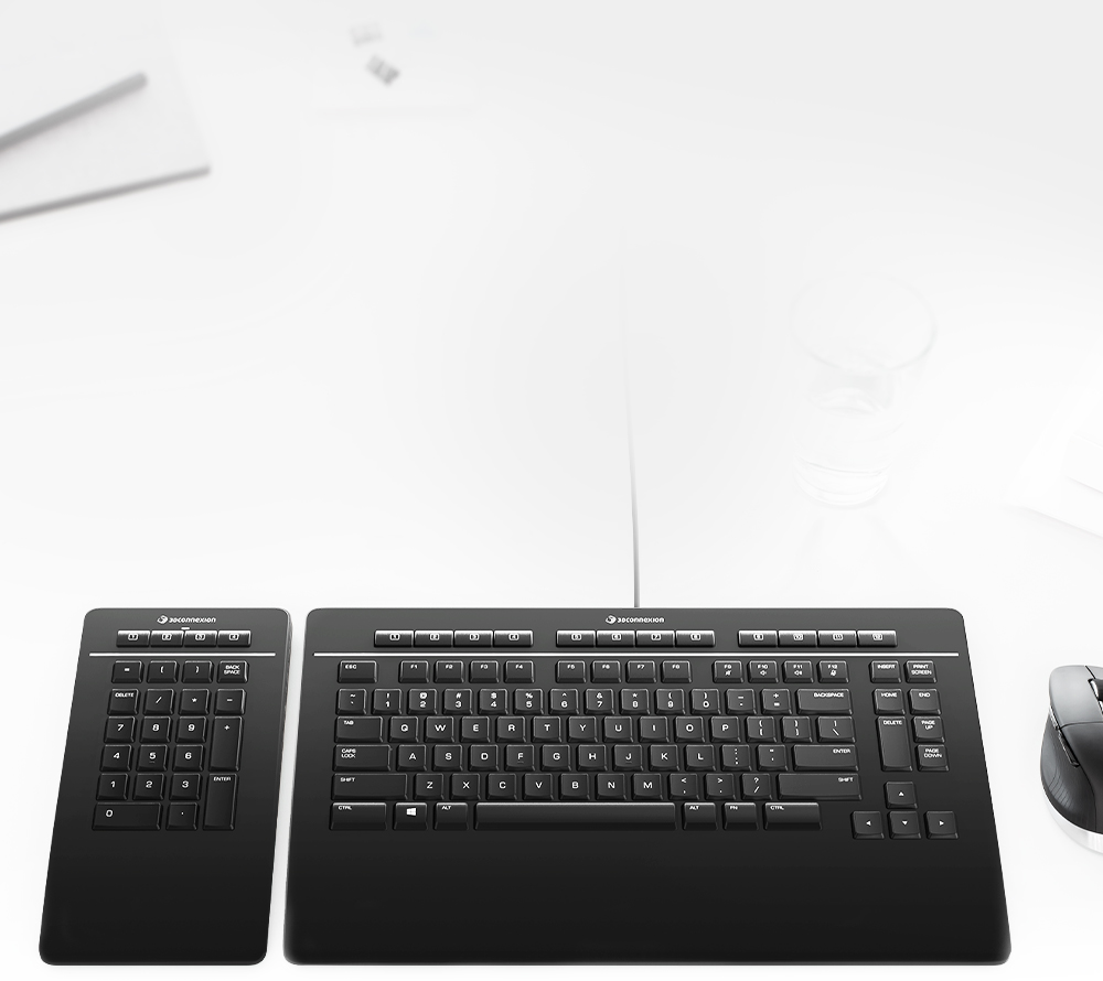 3Dconnexion CA Keyboard Pro with Numpad - 3D and CAD