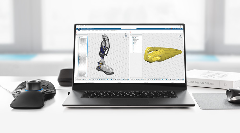 SpaceMouse Unterstützung für 3D Creator und 3D Sculptor