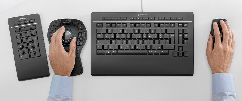 3Dconnexion Keyboard Pro with Numpad