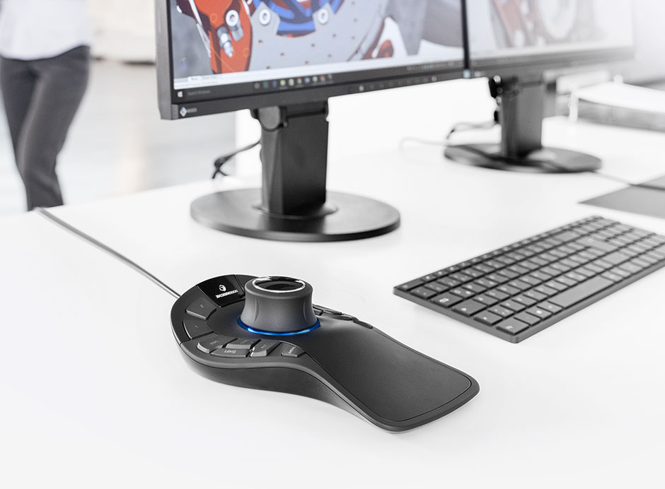 SpaceMouse Pro - 3D-Maus - kabelgebunden - 15 Tasten