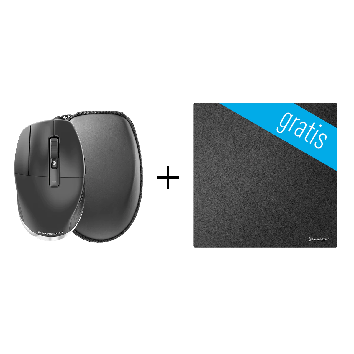 CadMouse Pro Wireless Left - Linkshändermaus - kabellos - 5 Tasten