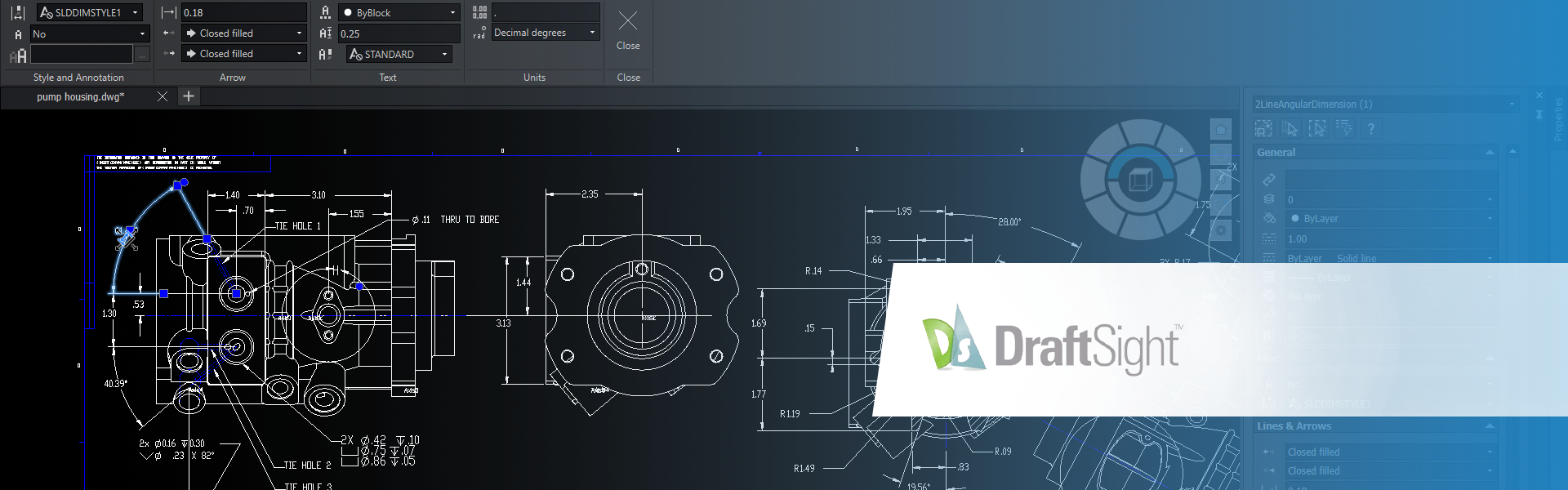 Draftsight Views DraftSight - 3Dconnexion