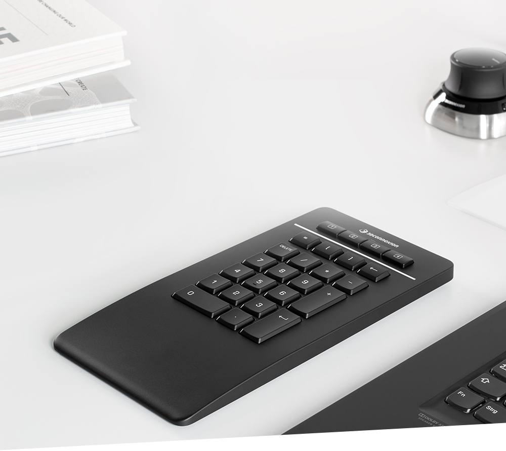3Dconnexion JP - Numpad Pro - プロ仕様の設計 3Dconnexion JP - Numpad Pro - プロ仕様の設計