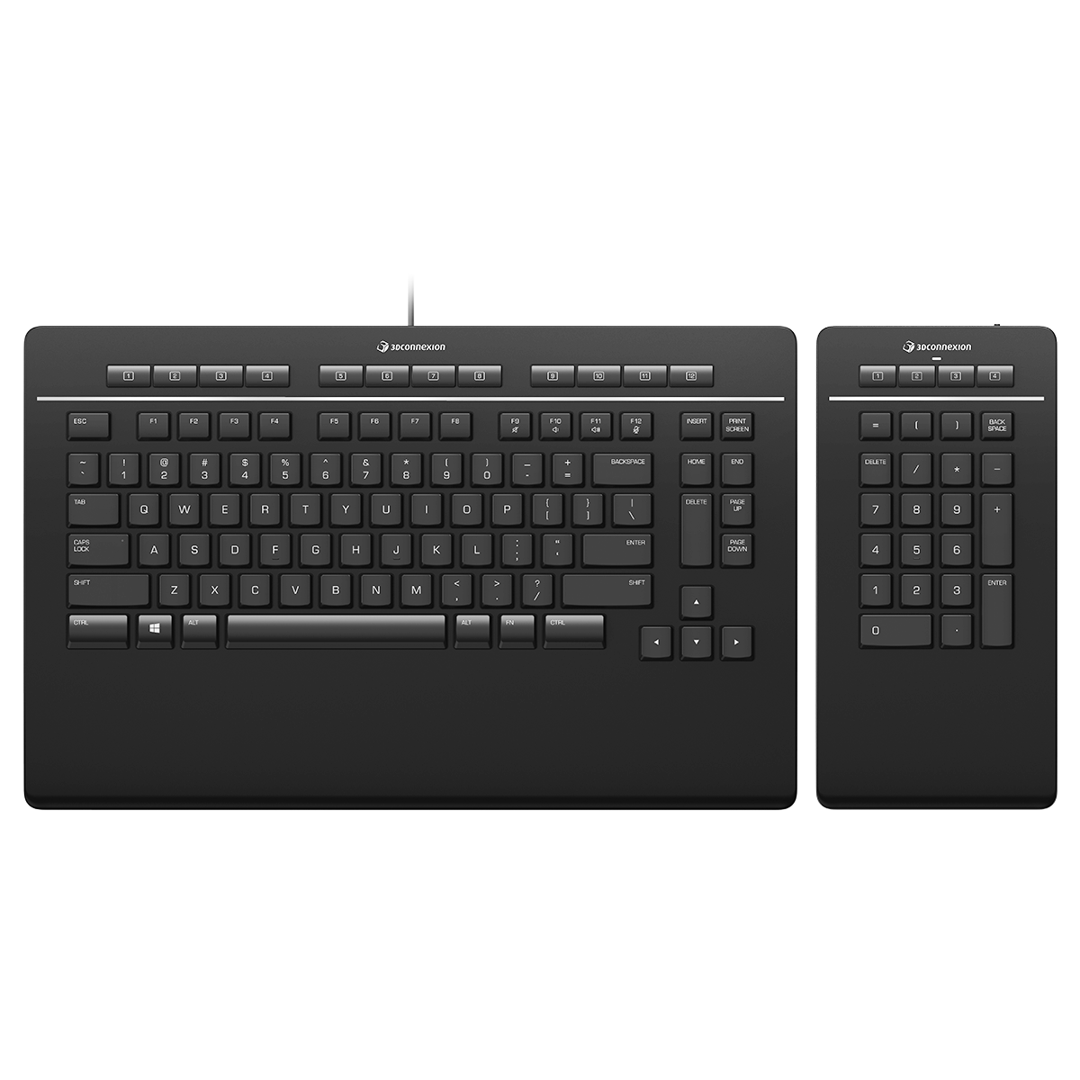 3Dconnexion US Keyboard Pro with Numpad - 3D and CAD 3Dconnexion US Keyboard Pro with Numpad - 3D and CAD
