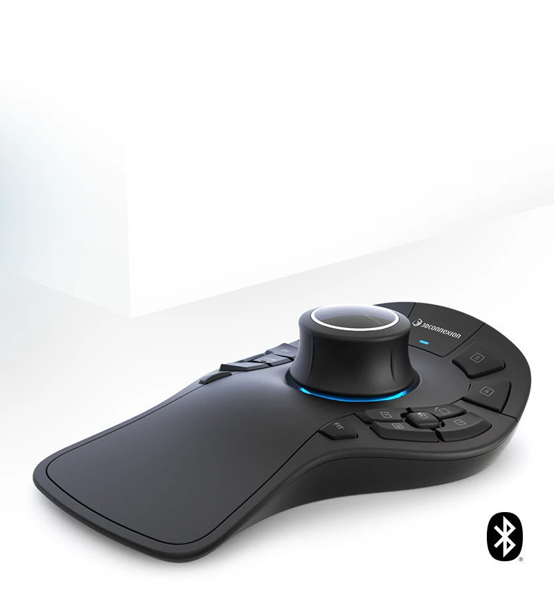 SpaceMouse Pro Wireless: comfort at mobile CAD workplace SpaceMouse Pro Wireless: comfort at mobile CAD workplace